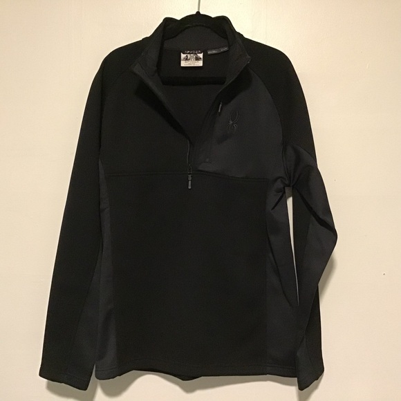 Spyder Men's Black Performance Jacket - Picture 2 of 6